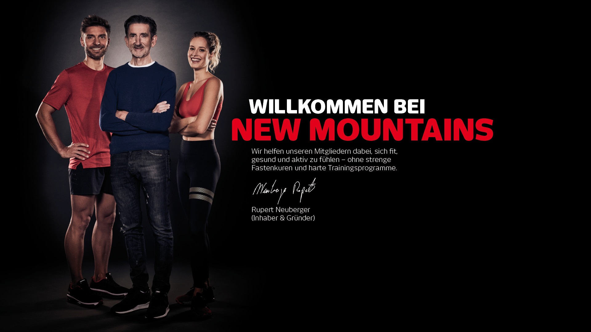 Erfahre mehr und lerne das Angebot von New Mountains Fitness und Wellness kennen.