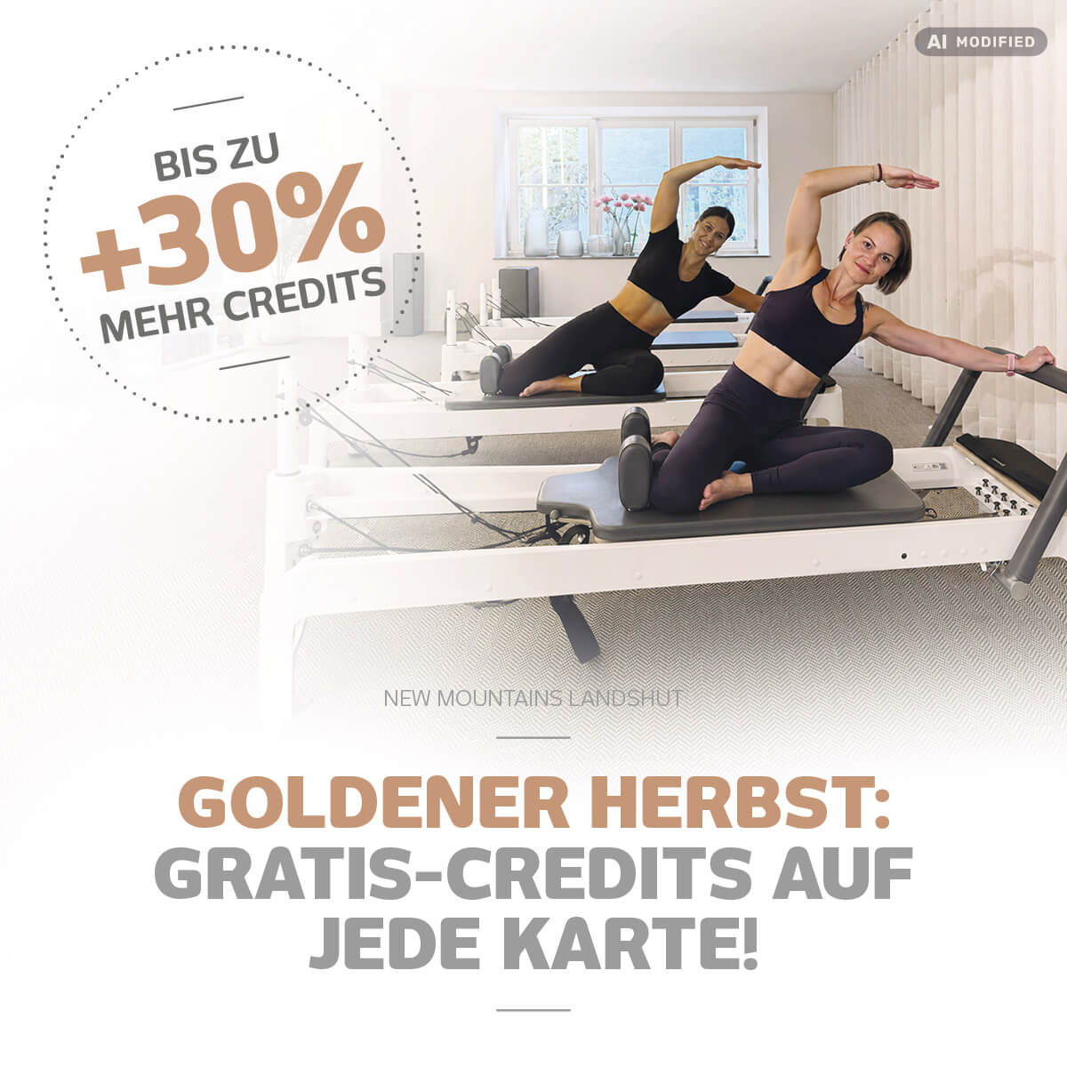Die Tage werden kürzer, der Kalender wieder voller. Genau jetzt tut eine feste Auszeit auf dem Reformer besonders gut. Damit du dir die gönnen kannst, gibt es unseren Goldenen Herbst-Deal!
