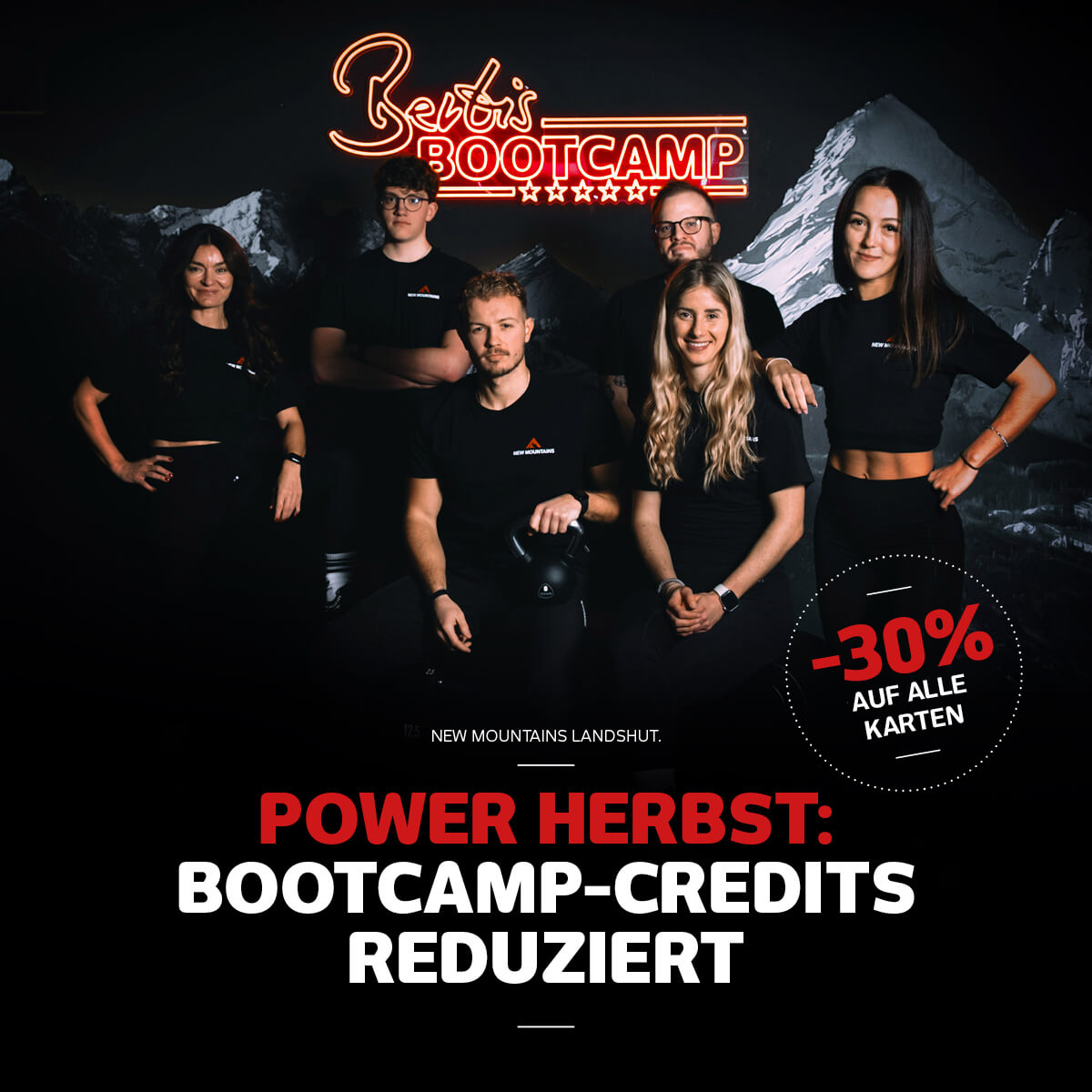 Das Team von Bertis Bootcamp bringt deine Fitness zu neuen Levels.